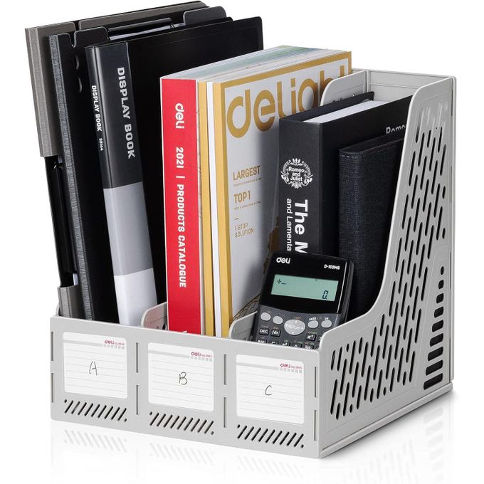 Shop Standing Desktop File Rack For Files and Books