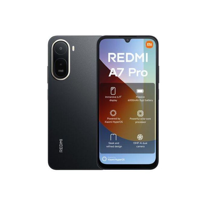 Shop A7Pro 4G 4/128GB 32MP, 6000mAh - Black