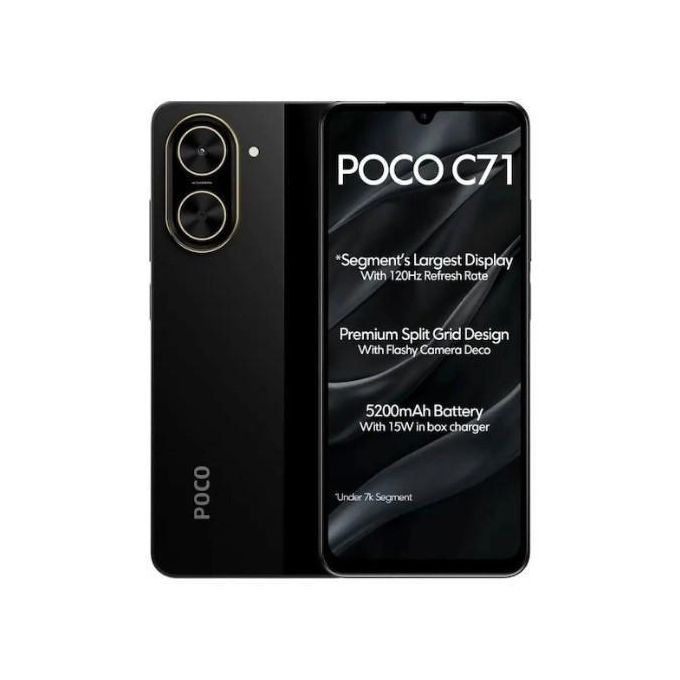 Shop POCO C71 3GB RAM 64GB ROM 6.8