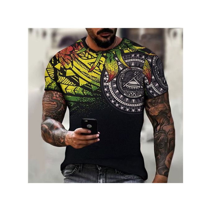 Shop Men's Fashion T-shirt Sweat-absorbent And Breathable Cool Material ...