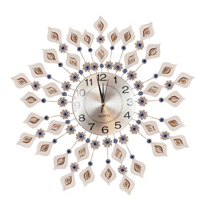 Shop Generic Wall Clock Silver Jumia Uganda