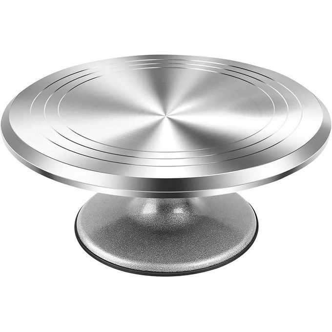 Shop Cake Stand, Rotating Cake Decorating Stand Revolving Pottery Stand ...
