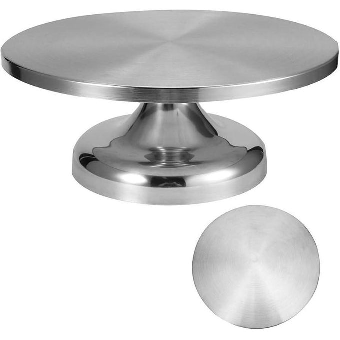 Shop Cake Stand, Rotating Cake Decorating Stand Revolving Pottery Stand ...