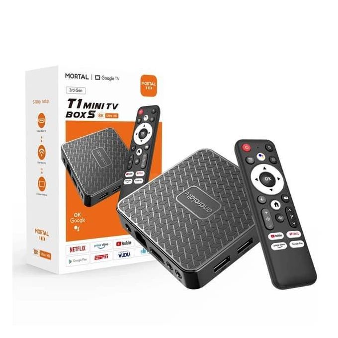Shop Mortal 3RD Gen T1 Mini Voice remote control WiFi 6 RK 3518 Android ...