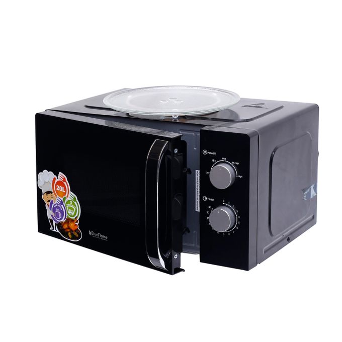 product_image_name-Blueflame-20 Litre Microwave Oven - Black-2