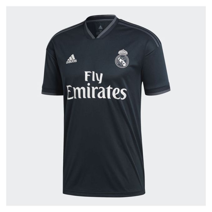 Buy White Label Real Madrid Adidas 2018/2019 Away Soccer Jersey - Black online | Jumia Uganda