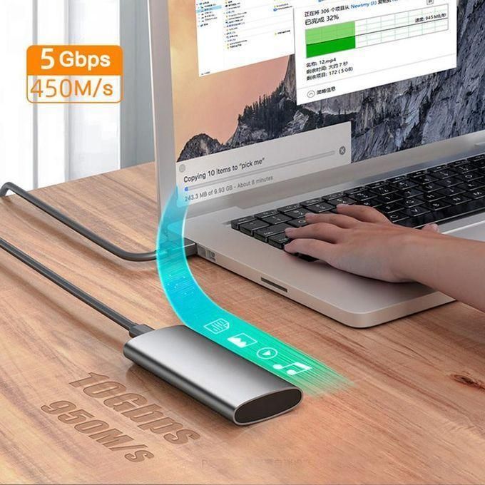 Shop 256GB SSD M2 Super Fast Aluminum External Solid State