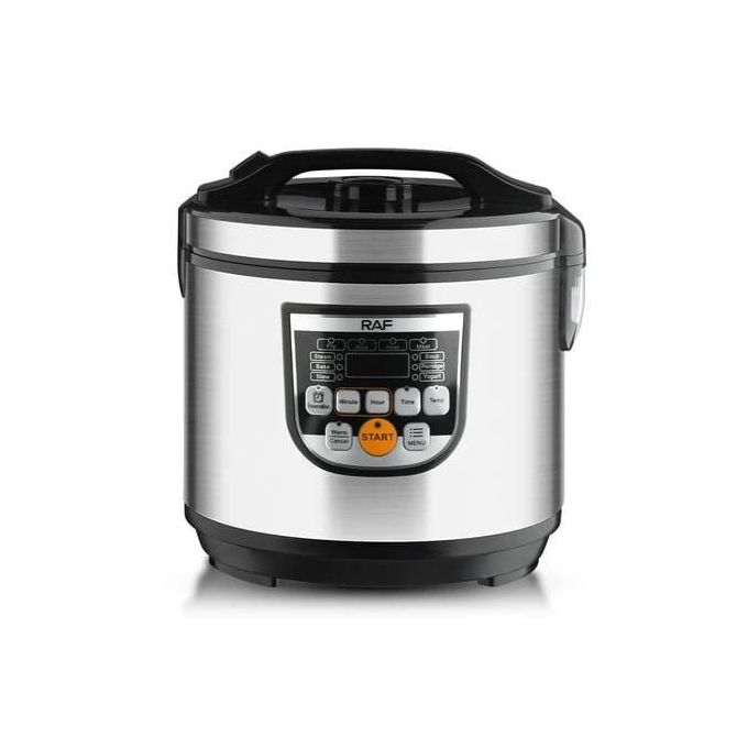Shop 5L Electric Digital Rice Cooker With Rice Measuring Cup Spoon And ...