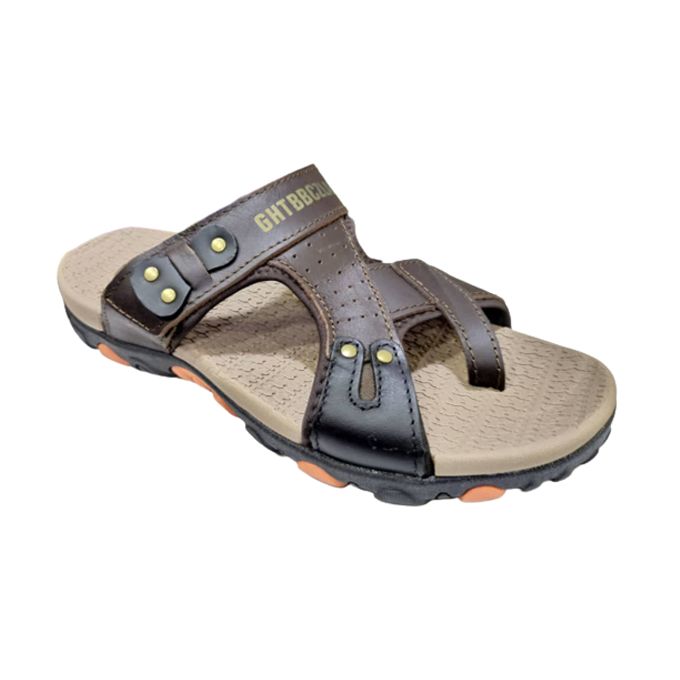Shop Men s Flat Sandals Brown Jumia Uganda