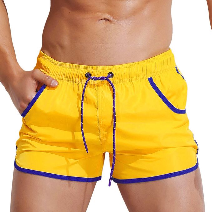 Shop New Men's Boxer Briefs Swimming Swim Shorts Trunks Swimwear Pants ...