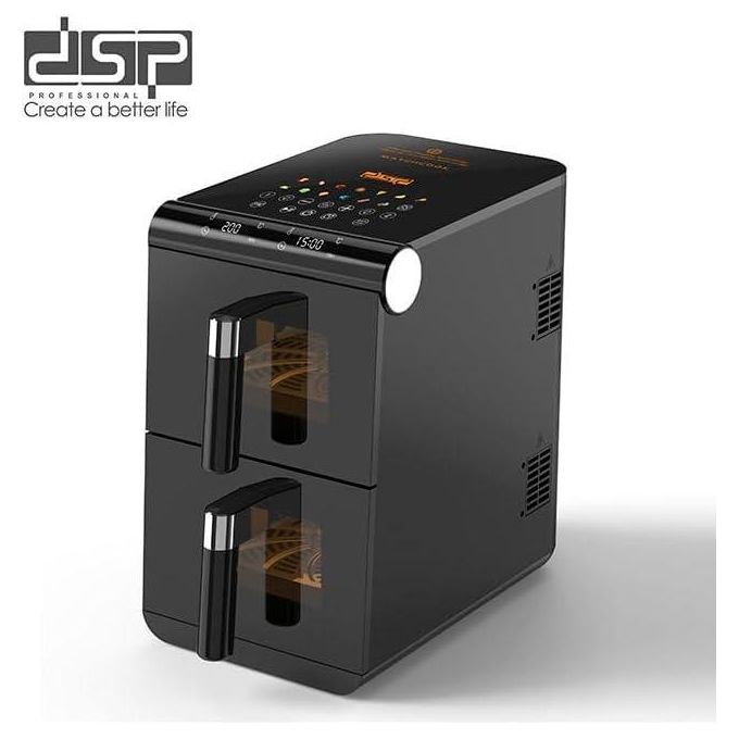 Shop 12L Double Stack Air Fryer, Dual Air Fryer with Dual