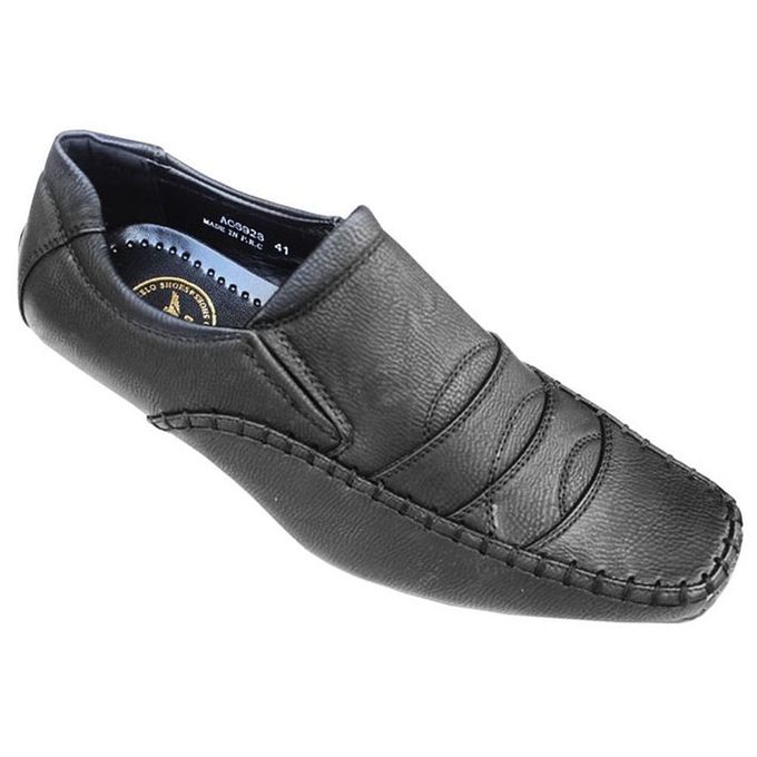 Shop Thread Designed Men's Loafers - Black | Jumia Uganda