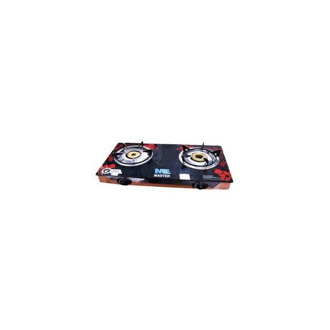 Shop ME2GB Gas Stove 2 Burners Red, Black Jumia Uganda