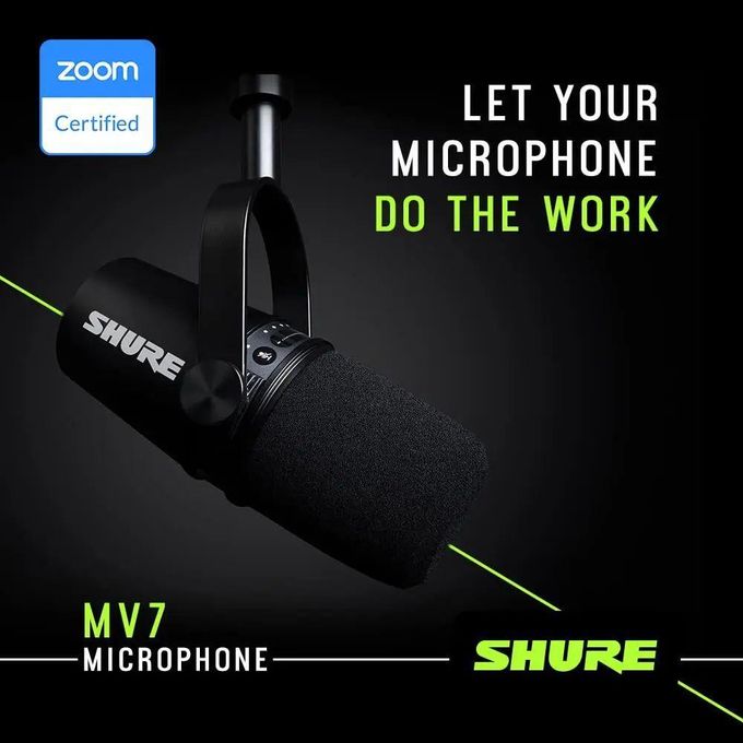 Shop MV7 USB Podcast Microphone for Podcasting, Recording