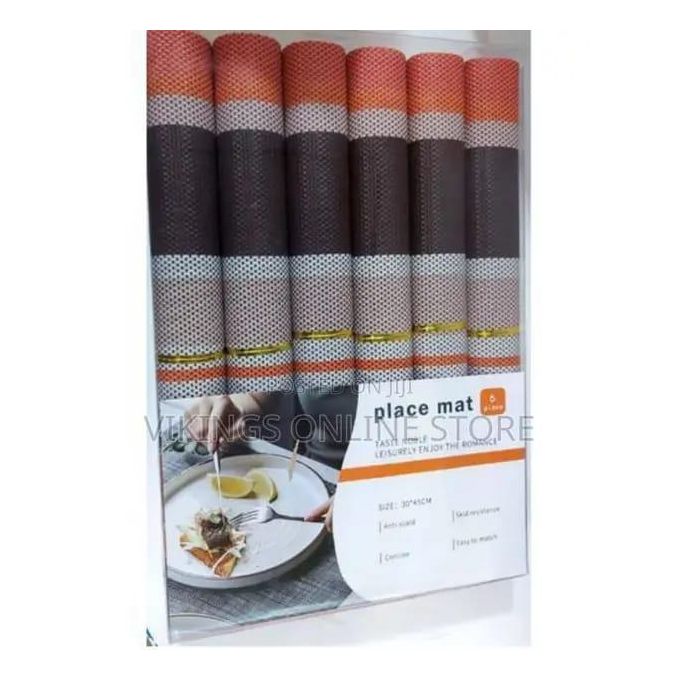 Shop Set of 6 Heat- Resistant PVC Tablemats