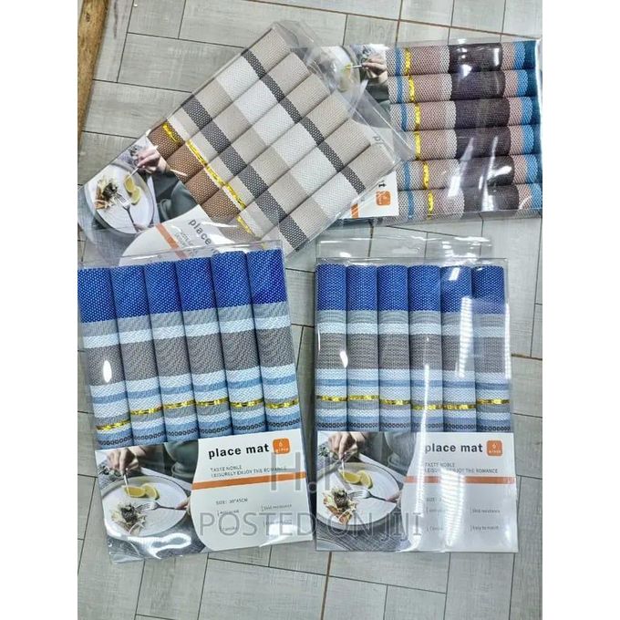 Shop Set of 6 Heat- Resistant PVC Tablemats