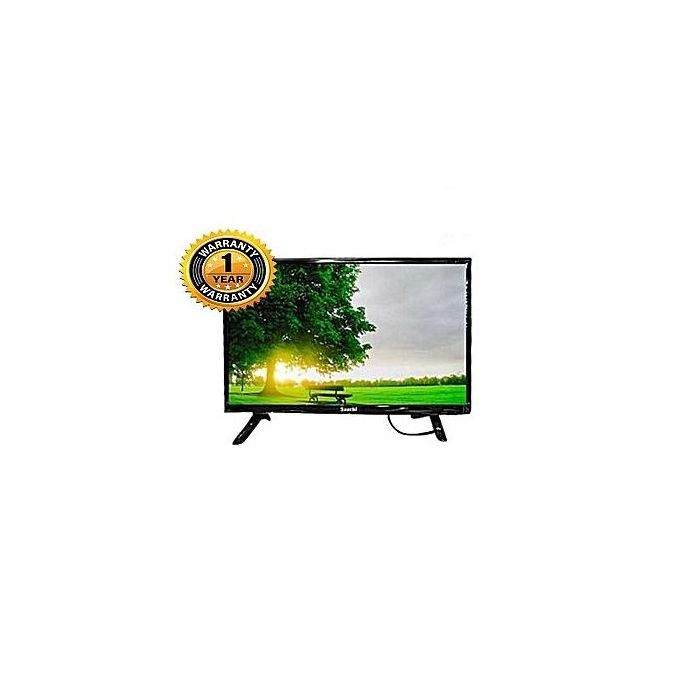 Shop 24" Super Slim Digital Decoder Flat Screen TV Black Jumia Uganda