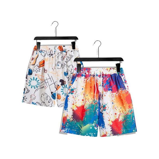 Shop Outdoor Beach Pants Men's Summer Casual Big Shorts
