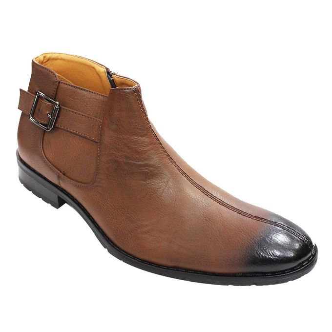 Shop Men's Ankle Boots - Brown | Jumia Uganda