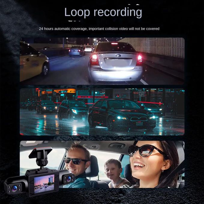 Shop Car Driving Recorder 2.0 Inch HD 1080p Four Lens