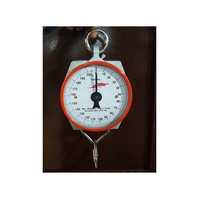 Shop Hanging Weighing Scale - Red