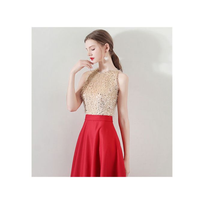 Shop Summer Elegant Dance Lady Clothes Femme Women Sequin 