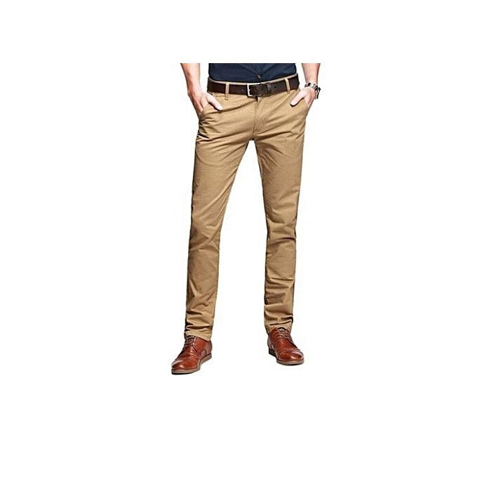 Shop Generic Bundle Of 3 Men's Khaki Pants - Green,Cream,Brown | Jumia ...