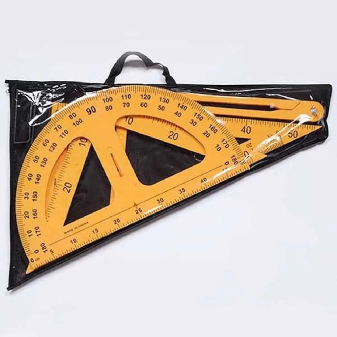 Shop Magnetic Triangular Scale Ruler Set Drafting Tools Mathematics ...