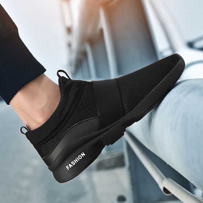 black bigger shoes