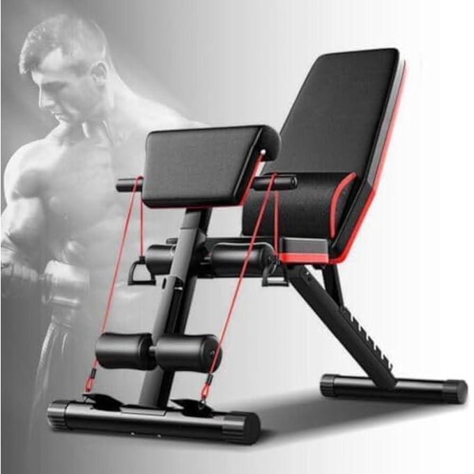 Shop Adjustable Weight Bench Workout Bench Press Foldable