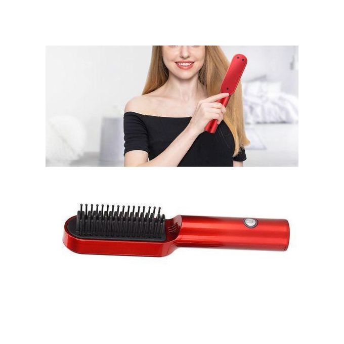 Shop Hair Straightener Brush - Multicolor