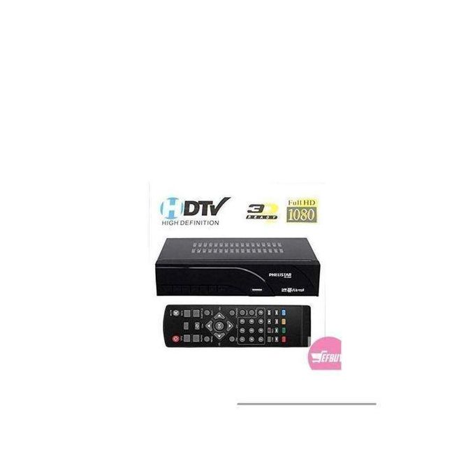 Shop Phelister Free To Air Decoder DVB T2 TERRESTRIAL PH- 9008 - Black ...