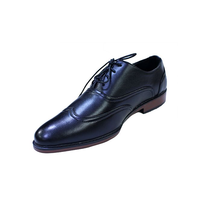 Shop Men's Lace Up Gentle Shoe - Black | Jumia Uganda