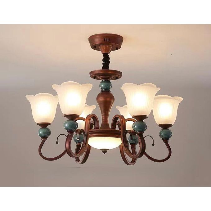 Shop Luxury Vintage 6-Light Chandelier – Classic Bronze