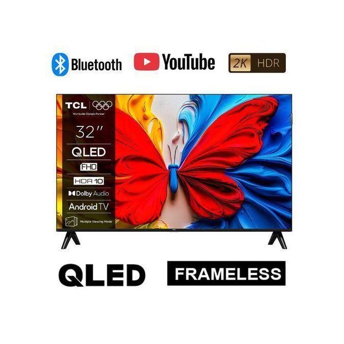 Shop 32S5K 32 Inch QLED TV Black 2K Smart Inbuilt With Free