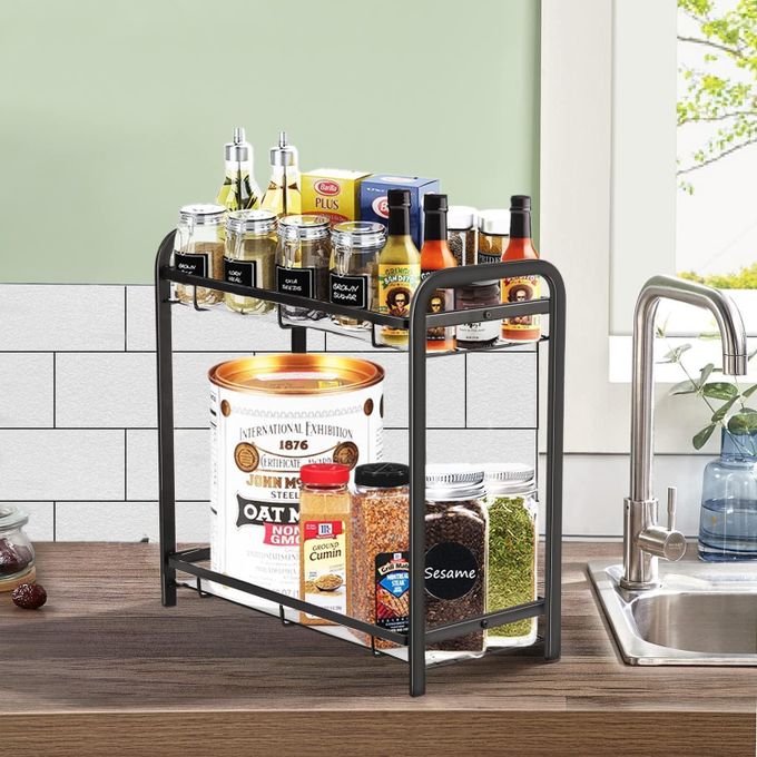Shop Iron 2-Tier Multi Storage/Multipurpose Kitchen