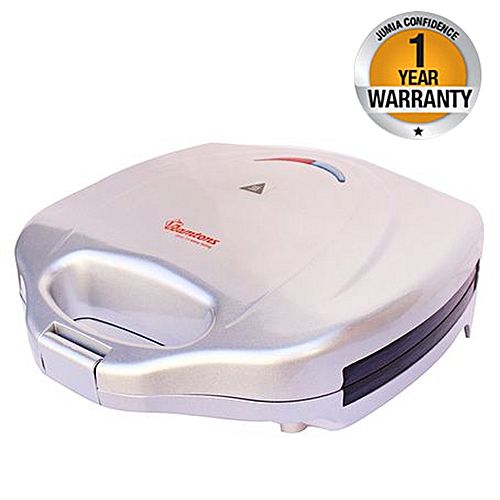 RM/114 Ramtons Sandwich Toaster 2 Slice Silver Jumia Uganda